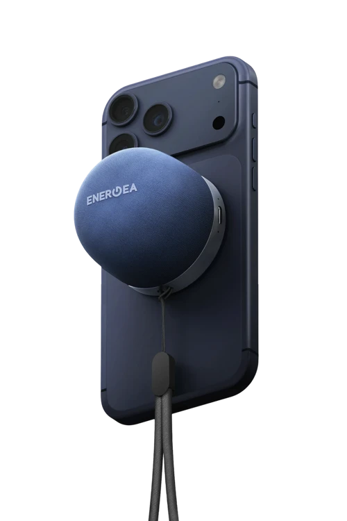 MagAudio Go BT 5.4 Taşınabilir MagSafe Kablosuz Hoparlör - Mavi