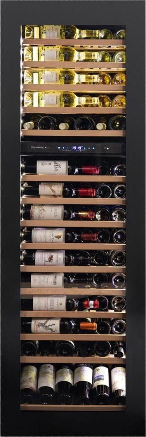 Glance-114 Siyah Ankastre Şarap Dolabı - 114 Şişe Kapasiteli