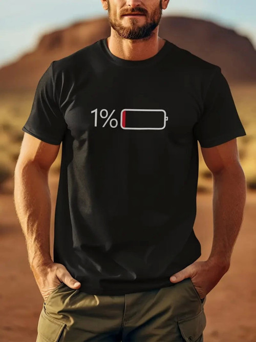Baskılı Oversize Bisiklet Yaka T-shirt - Siyah - S - Siyah