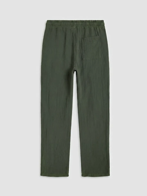Yeşil Regular Fit Erkek Çocuk Pantolon