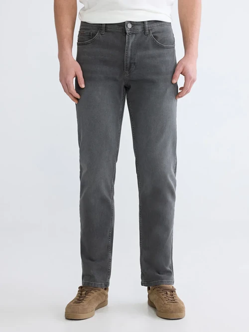 Gri 779 Regular Fit Erkek Jean Pantolon