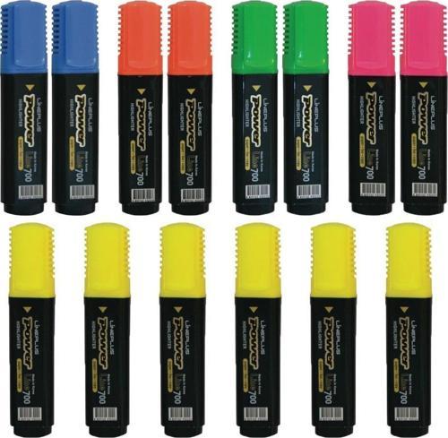 Power Line 700 Fosforlu Kalem 14'li Özel Avantajlı Set