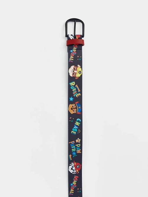 Karışık Paw Patrol Baskılı Erkek Çocuk Kemer