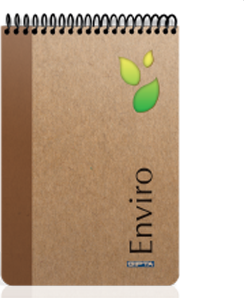 Enviro Kraft Bloknot A-4 Sert Kapak 100 Yaprak Çizgili 3-2345000-2011