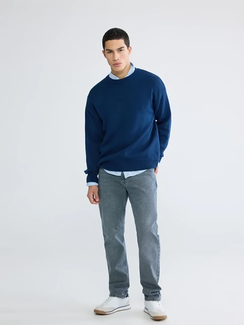 Gri 779 Regular Fit Erkek Jean Pantolon