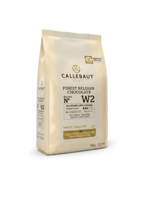 W2 BEYAZ PUL ÇİKOLATA – 10 KG