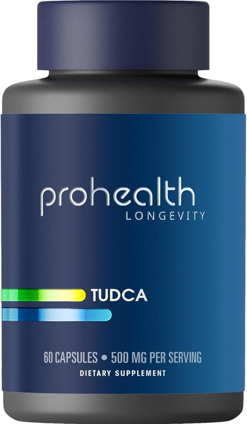 ProHealth Pure TUDCA Liver bile salts Clinically Studied Third-Party Tested 60 Caps