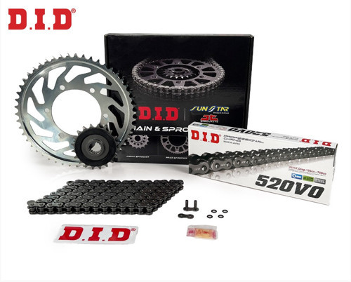 ZİNCİR DİŞLİ SETİ MT (650 cc) (2022-2023) / / MT / 650cc / ZİNCİR: DID-520 ORING-116 / ÖN-ARKA DİŞLİ :