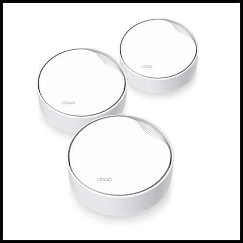 Tp-lınk Deco-x50-poe, Ax3000, Üçlü Mesh, 3000mbps, Dual Band, Wifi6, 3port Gigabit Lan, 600m2 Kapsam