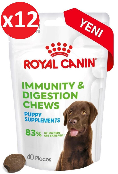 Bağışıklık ve Sindirim Sistemini Destekleyen Köpek Ödül Maması 100g*12 Paket