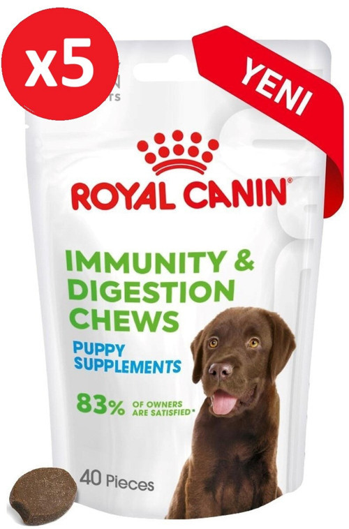 Bağışıklık ve Sindirim Sistemini Destekleyen Köpek Ödül Maması 100g*5Paket