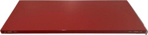 ® Renkli Çelik Raf Tablası Kırmızı-0.70 Mm-31x60