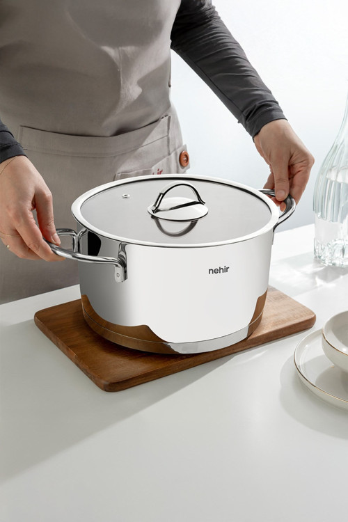 Silver Trend 18 cm Paslanmaz Çelik Derin Tencere
