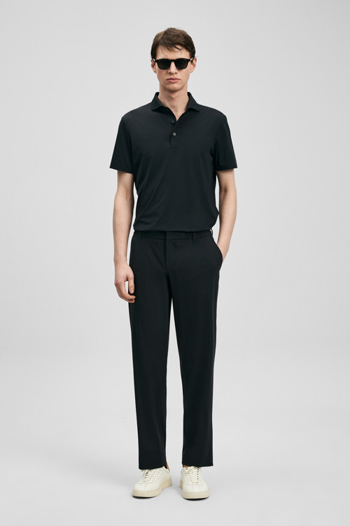 Calep Smart Erkek Chino Pantolon Slim Fit Siyah