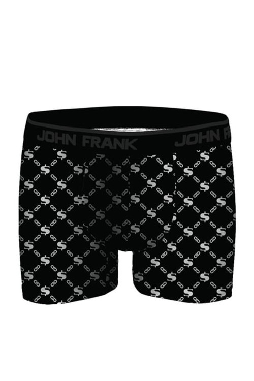 Metalik Dijital Baskılı Pamuklu Erkek Boxer JFBDMET100 Multicolor