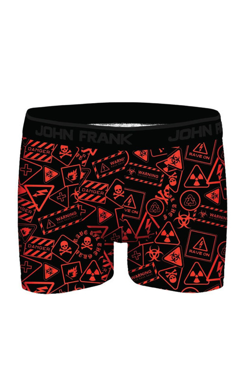 Metalik Dijital Baskılı Pamuklu Erkek Boxer JFBDMET102 Multicolor