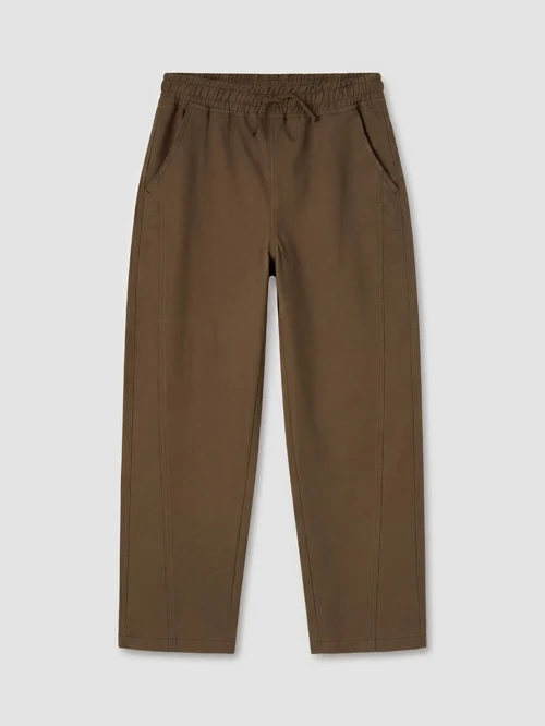 Kahverengi Erkek Çocuk Gabardin Pantolon