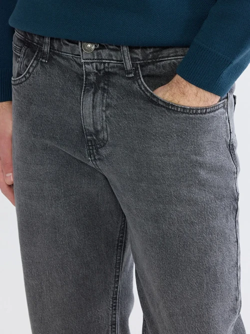 Antrasit 700 Straight Erkek Jean Pantolon