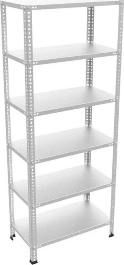 6 Katlı Galvaniz Çelik Raf 0.70 Mm-31x75-200cm