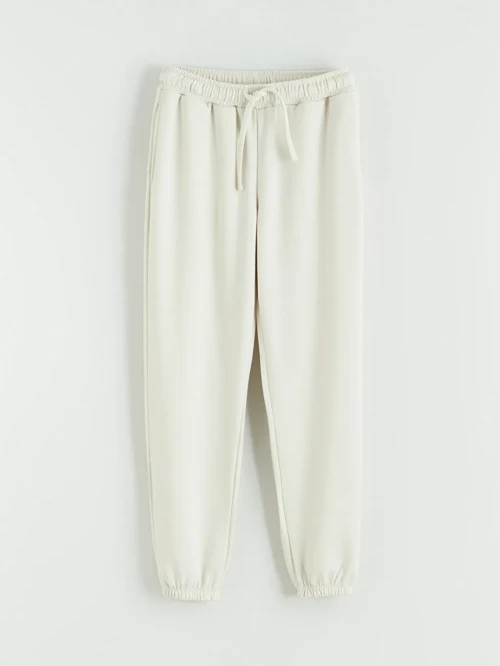 Gri Beli Lastikli Kadın Jogger Pijama Altı