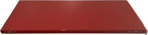 Renkli Çelik Raf Tablası Kırmızı-0.70 mm -43x93