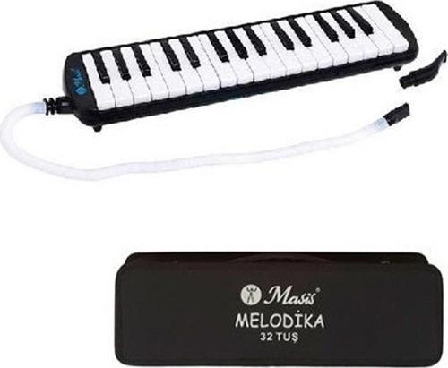 32 Tuşlu Siyah Melodika Msml32
