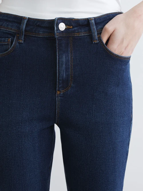 İndigo Slim Fit Kadın Jean Pantolon