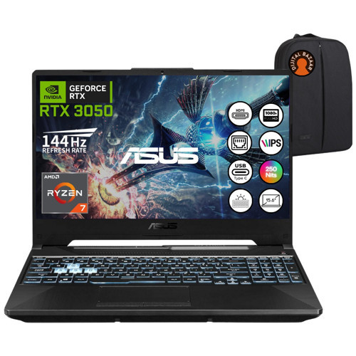 Tuf Gaming A15 Amd Ryzen 7 7435HS RTX3050 32GB Ram 512GB SSD15.6" W11 Taşınabilir Bilgisayar