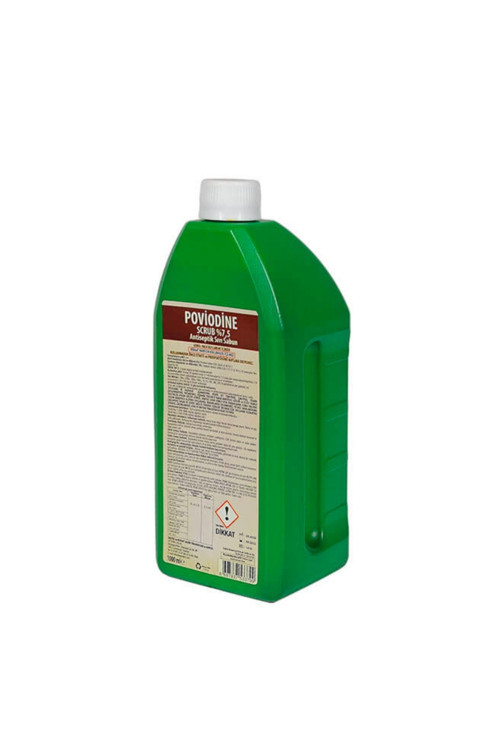 Poviodine Scrub Antiseptik Sıvı Sabun %7,5 1000 Ml