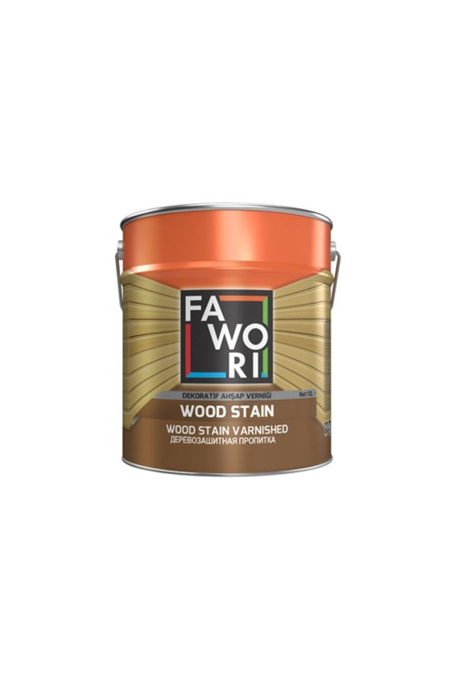 Wood Stain Dekoratif Ahşap Verniği 0,75Lt