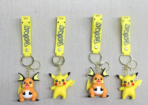 Pikachu Silikon Anahtarlık