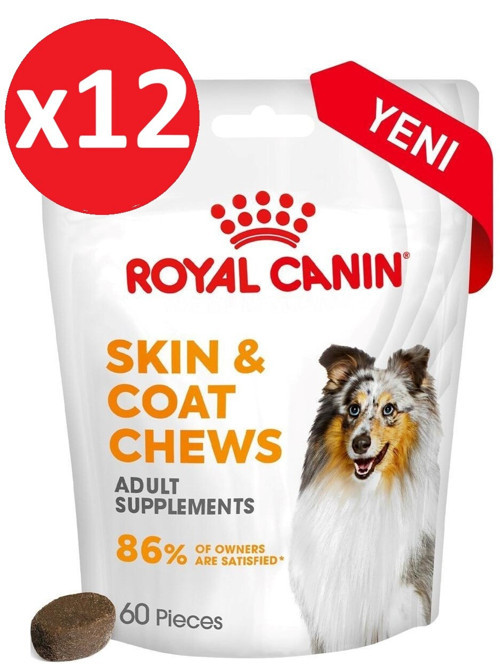 Deri ve Tüy Sağlığını Destekleyen Köpek Ödül Maması 240g*12 Paket