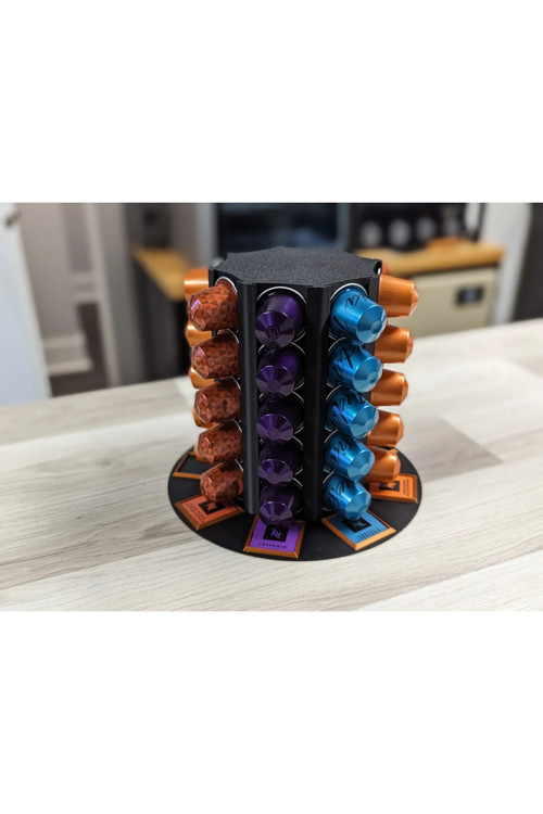Standart Kapsül 8 Bölmeli Nespresso Kahve Standı