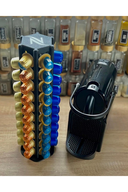 Nespresso Kapsül Standı – Kahve Kapsül Düzenleyici, Şık Ve Dayanıklı Mutfak Saklama Ünitesi