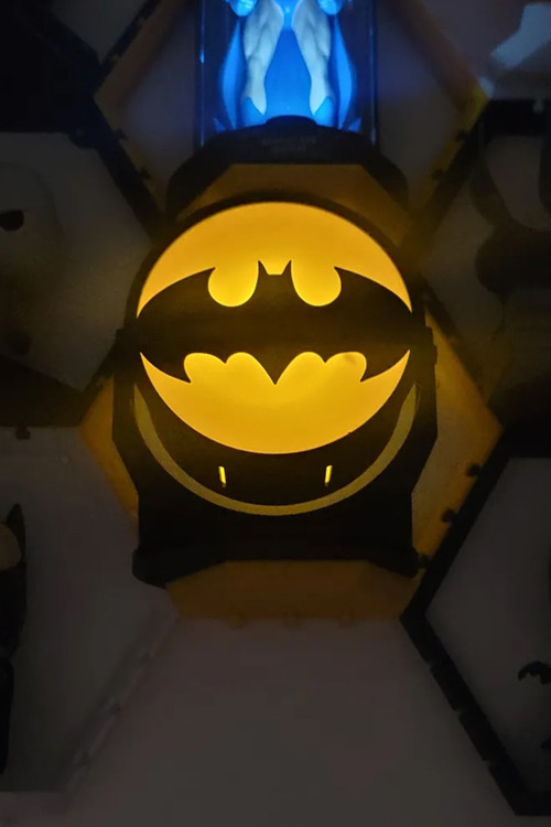 Batman Logolu Gece Lambası