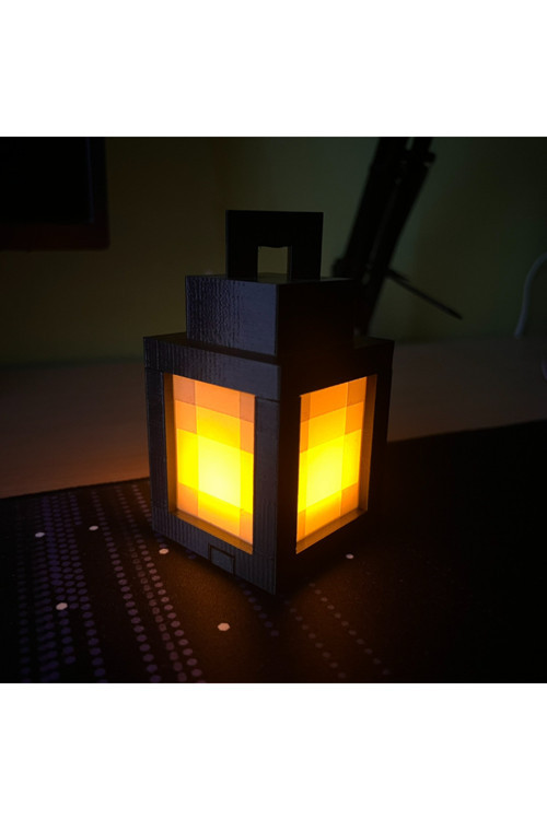 Minecraft Feneri Gece & Masa Lambası