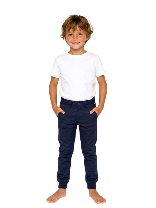 Çocuk Gabardin Pantolon / Garni Paça - Mevsimlik