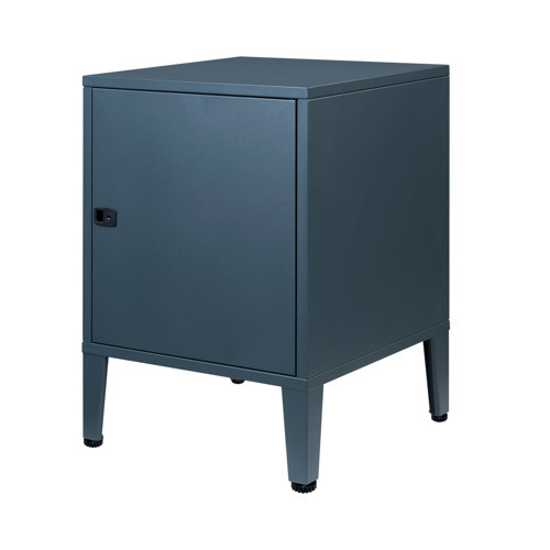 Ziglat Serisi Metal Home Office Dolabı Metal Kapaklı Kompakt Ofis ve Evrak Dolabı Antrasit Gri (RAL 7016) 450x490x