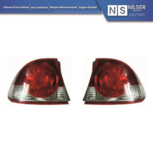 Honda Civic Dış Sağ Sol Stop Lambası Takımı 2007-2009