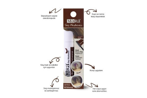 Saç Maskarası Light Brown Açık Kahverengi