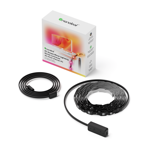 4D Monitör Arkası Akıllı RGB Şerit Led, USB Girişli 2.5M