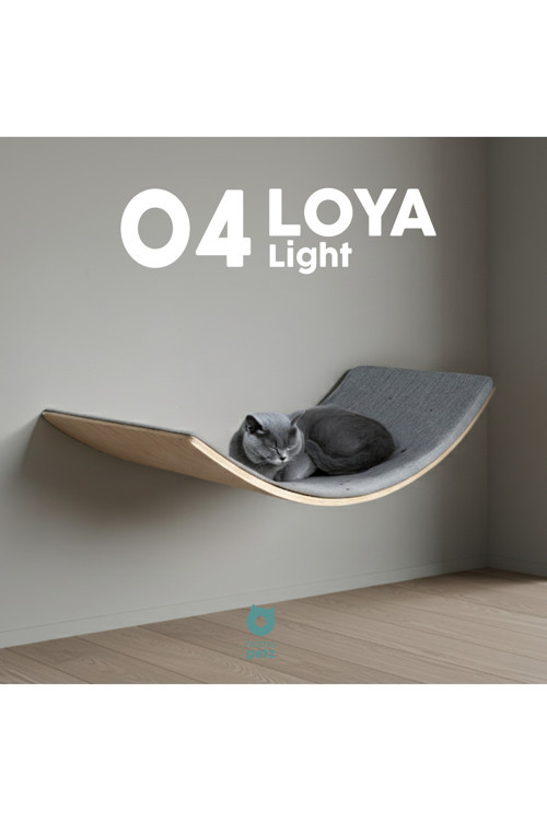 Mamapetz Loya Large Kedi Ahşap Yatağı