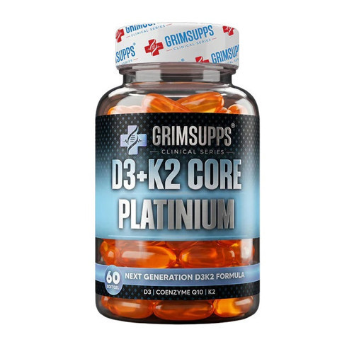 GRIMSUPPS D3 K2 CORE PLATINIUM 60 SOFTGEL