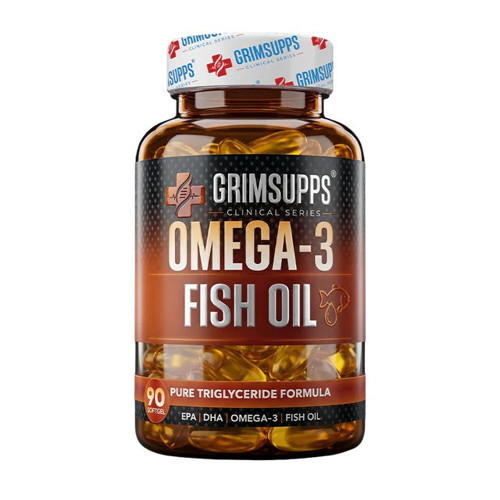 GRIMSUPPS OMEGA-3 FISH OIL 90 SOFTGEL