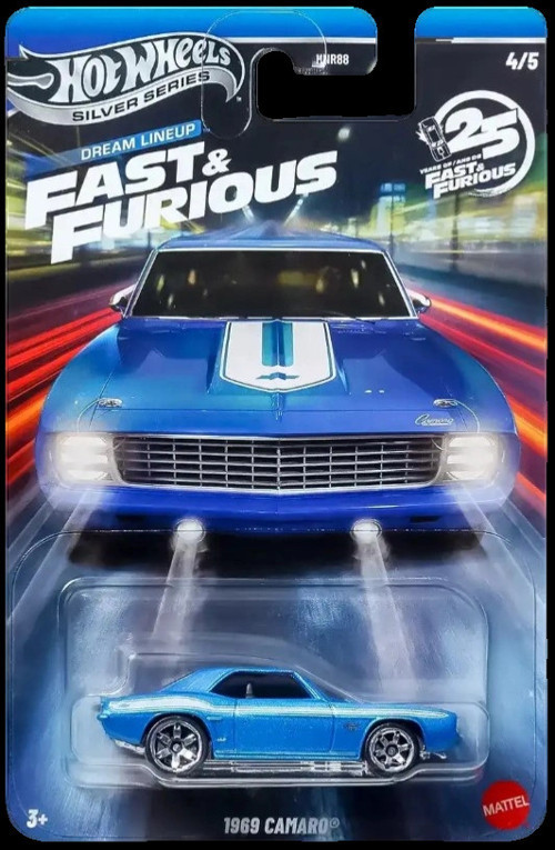 Silver Series Dream Lineup Fast Furious - 69 Camaro