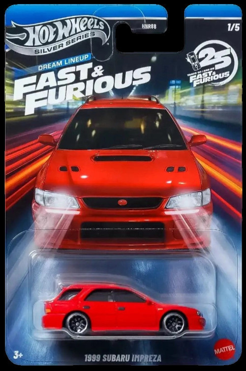 Silver Series Dream Lineup Fast Furious - 99 Subaru Impreza