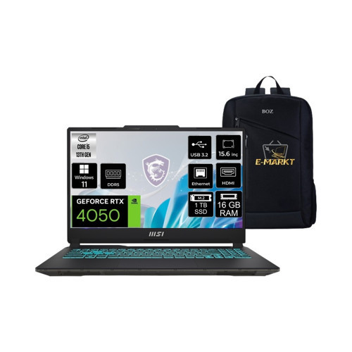 Cyborg 15 A13VE-2268XTRNN Intel Core I5 13420H 16GB 1tb SSD RTX4050 Windows 11 Pro 15.6" Fhd Taşınabilir Bilgisayar
