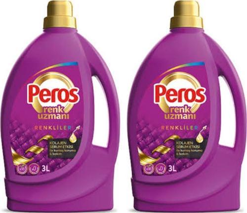 Renk Uzmanı Renkliler için Sıvı Bakım Deterjanı 2 x 3 Lt