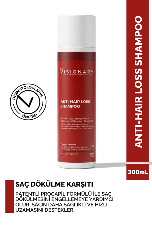 Procapil, Keratin ve Biotin içeren Saç Dökülme Karşıtı Şampuan 300 mL