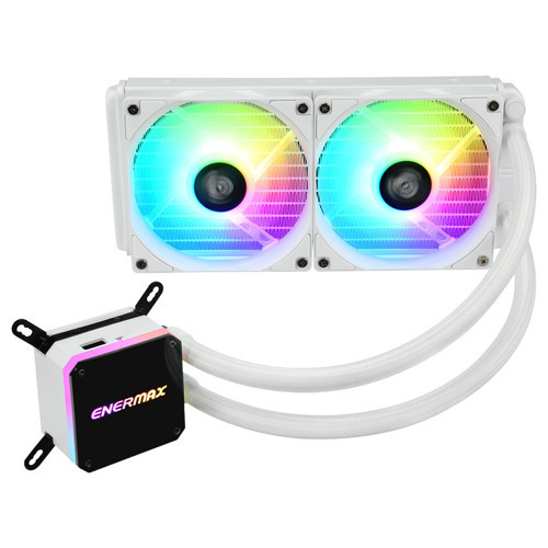 LIQMAX III ARGB 240mm Intel-AMD Uyumlu Beyaz İşlemci Sıvı Soğutucu (ELC-LMT240-W-ARGB)